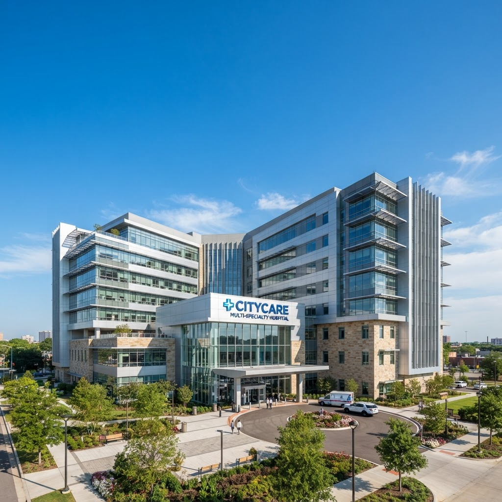 Care Hospitals building