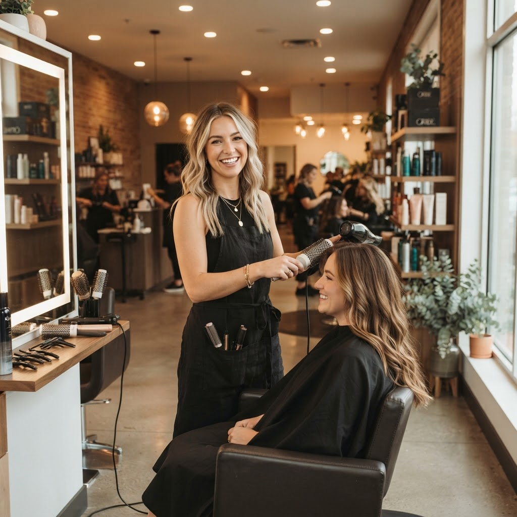 Naturals Salon stylist